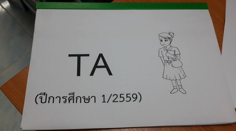 การปฏิบัติหน้าที่ TA นักศึกษาสาขาวิชาการศึกษาปฐมวัย